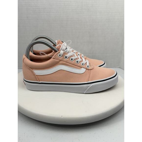 VANS Classic Canvas Women’s Size 7.5 Tropical Peach Shoes Skateboard Sneakers - Picture 4 of 10